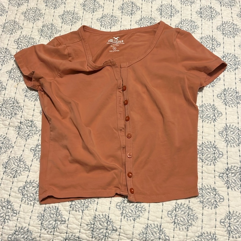 Short sleeve hollister button up